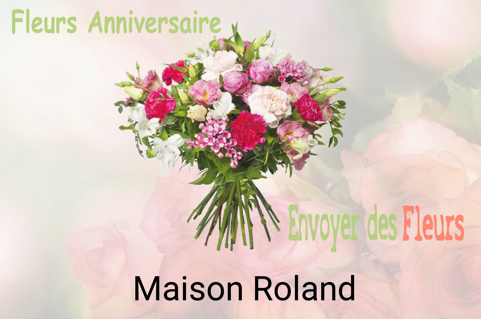 Bouquet de fleurs d’anniversaire livré à Maison-Roland